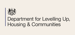 Department for Levelling Up, Housing & Communities logo